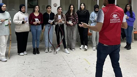 Bayburt'ta Bağımlılıkla Mücadele Eğitimi