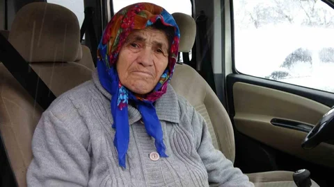 Kastamonu'da Kar Nedeniyle Hasta Taşındı