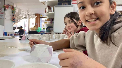 Kötekli Gençlik Merkezi'nde Sanat Dolu Günler