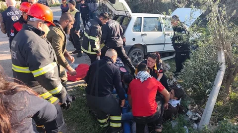 Erzin'de Trafik Kazası Meydana Geldi