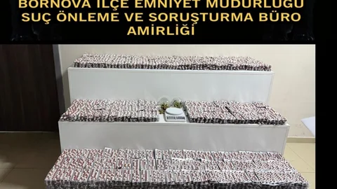 İzmir'de Kapıcı Dairesinde Uyuşturucu Operasyonu