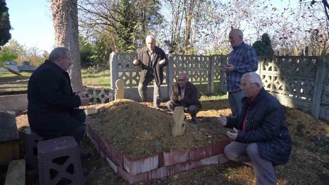 Samsun'da Köpeğin Vefası Duygulandırdı