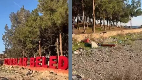 Mersin Korukent Piknik Alanı Çöp Yığınlarıyla Mahvoldu: Vatandaşlar İsyan Etti