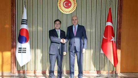 TBMM Başkanı Kurtulmuş ve Woo Wonshik Görüştü