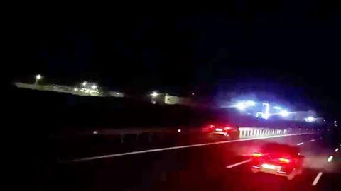 Hatay'da Otobanda Tehlikeli Anlar