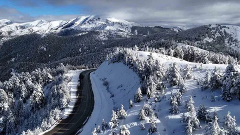 Tersun Dağı'nda Kartpostallık Görüntüler