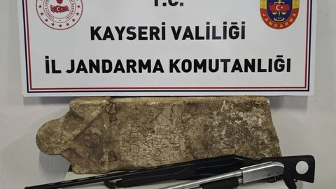 Kayseri'de Tarihi Eser Operasyonu