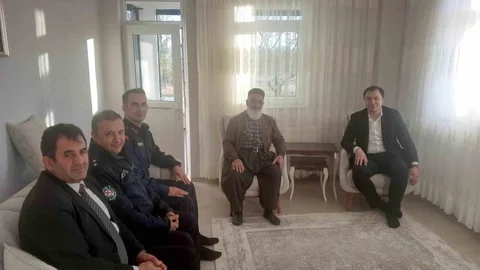 Bayburt'ta Gaziler Ziyareti Yapıldı