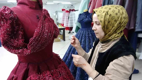 Gelinlik Sektöründe Başarı Hikayesi: Gaziantep'te Kadın Girişimci