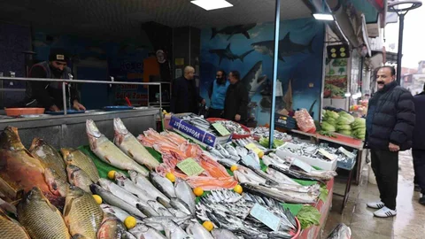 Elazığ'da Balık Satışları Artış Gösterdi