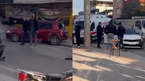 Toroslar Arpaçsakarlar’da Sabah Mesaisi Kazayla Başladı: 1 Yaralı