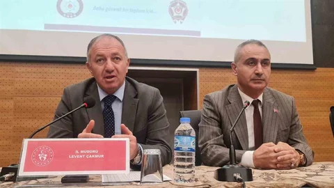 Erzurum'da Özel Güvenlikçilerle Toplantı