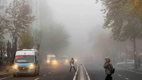 Diyarbakır'da Sisli Havalara Dikkat!