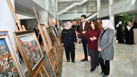 Şanlıurfa’da Üç Boyutlu Resim Sergisi Açıldı