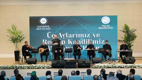 Talas’ta Üç Aylar Kutlaması Yapıldı