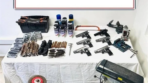 Kocaeli'de Silah İmalathanesi Operasyonu