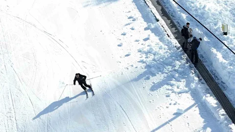 Kartalkaya’da Kayak Sezonu Başladı