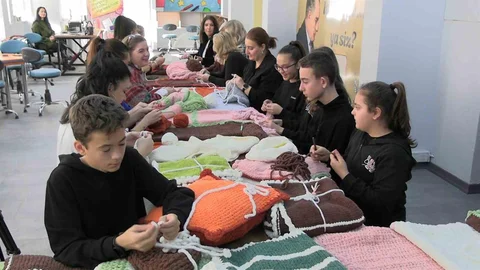 Edirne'de İyilik İçin Örgü Projesi