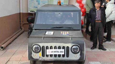 Çorum'da Elektrikli Araç Sergisi