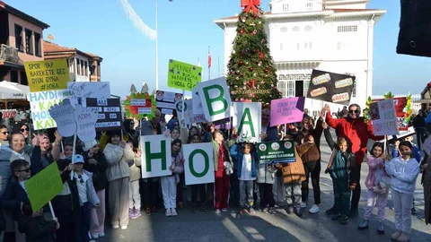 Mudanya'da Anlamlı Yürüyüş Etkinliği