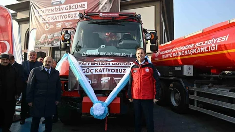 Balıkesir İtfaiyesi Yeni Araçlarla Güçleniyor