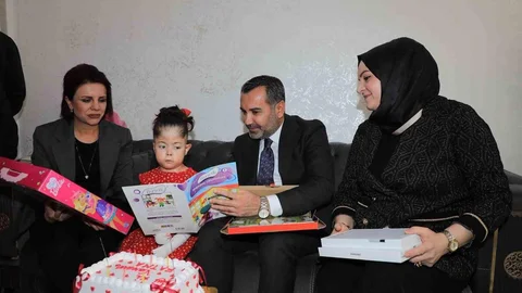 Elazığ'da Kelebek Hastası Fatma'ya Destek Ziyareti