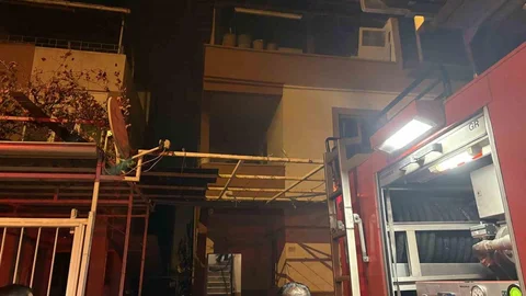 Kayseri'de Mutfakta Yangın Paniği