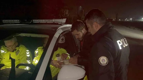 Alkolle 3'üncü Kez Yakalanan Sürücü