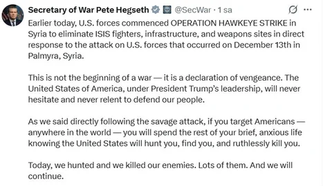 ABD'nin Suriye'deki DEAŞ Operasyonu