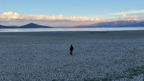 Burdur Gölü'nde Su Krizi