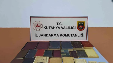 Kütahya'da Tarihi Eser Kaçakçılığı Operasyonu