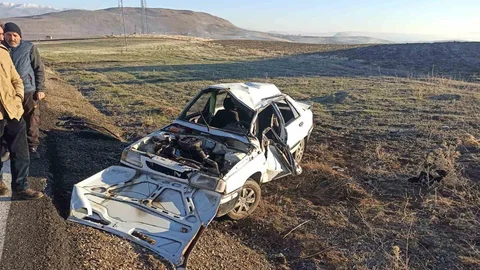 Muş'ta Trafik Kazası Sonucu 4 Yaralı