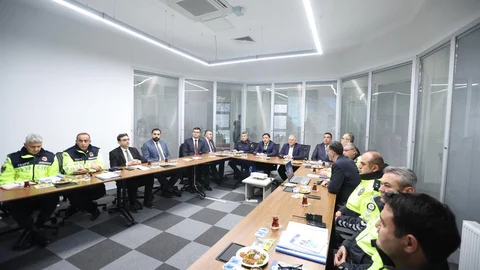 Kayseri'de Trafik Koordinasyon Toplantısı