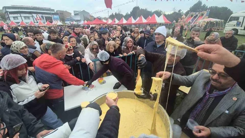 Tekirdağ'da Mıhlama Festivali İlgisi