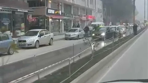 Sinop'ta Zincirleme Trafik Kazası