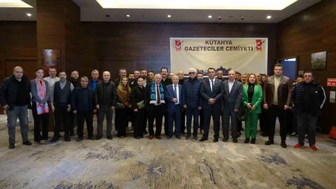Kütahya Gazeteciler Cemiyeti'nde Genel Kurul Yapıldı