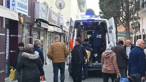 Eskişehir'de Hamamda Düşme Olayı