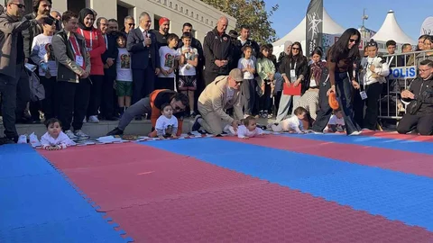 Osmaniye'de Eğlenceli Maraton Etkinliği