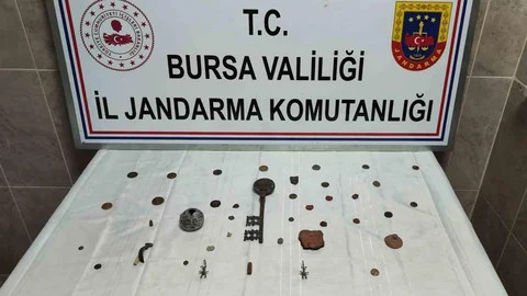 Bursa'da Tarihi Eser Operasyonu Yapıldı