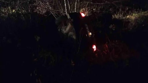 Bartın'da Devrilen Araçta Yakıt Sızıntısı