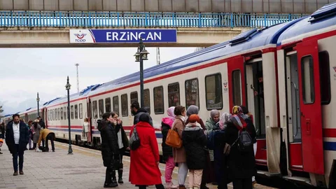 Erzincan'da Turistik Doğu Ekspresi Sezonu Başlıyor