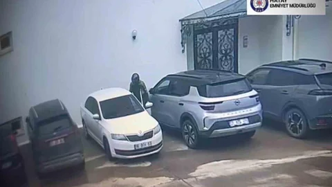 Hatay'da Hırsızlık Şüphelisi Yakalandı