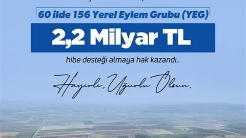 Bakan Yumaklı'dan Yerel Eylem Gruplarına Destek Müjdesi