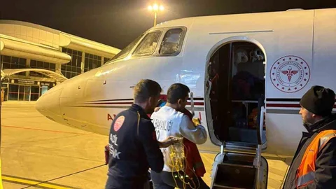 Ağrı'da Karaciğer Yetmezliği Olan Çocuk Sevk Edildi