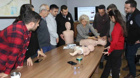 Zonguldak Liman Personeli Acil Durum Eğitimi Aldı