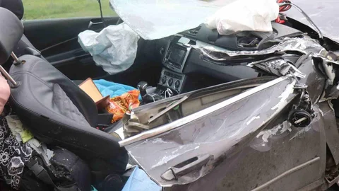 Tıra Arkadan Çarpan Araçta 1 Ölü, 1 Yaralı