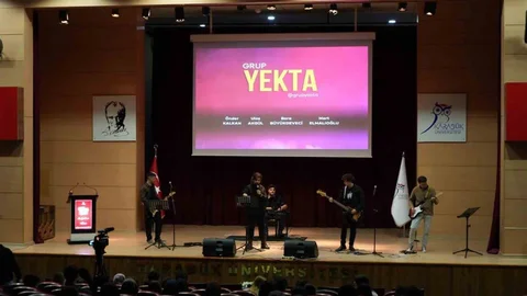 KBÜ'de Yekta Grubu Konser Verdi