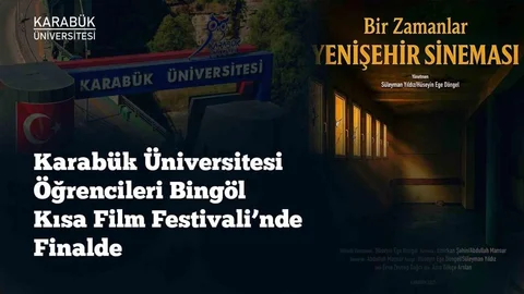 Karabük'ten Bingöl Kısa Film Festivali Başarısı