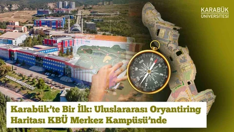 Karabük'te Oryantiring Haritası Hazırlandı