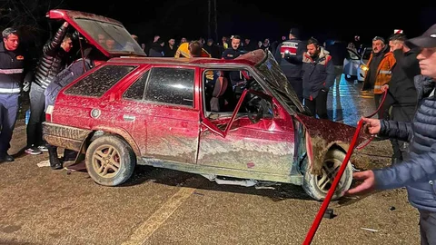 Bolu'da Abant Yolunda Trafik Kazası